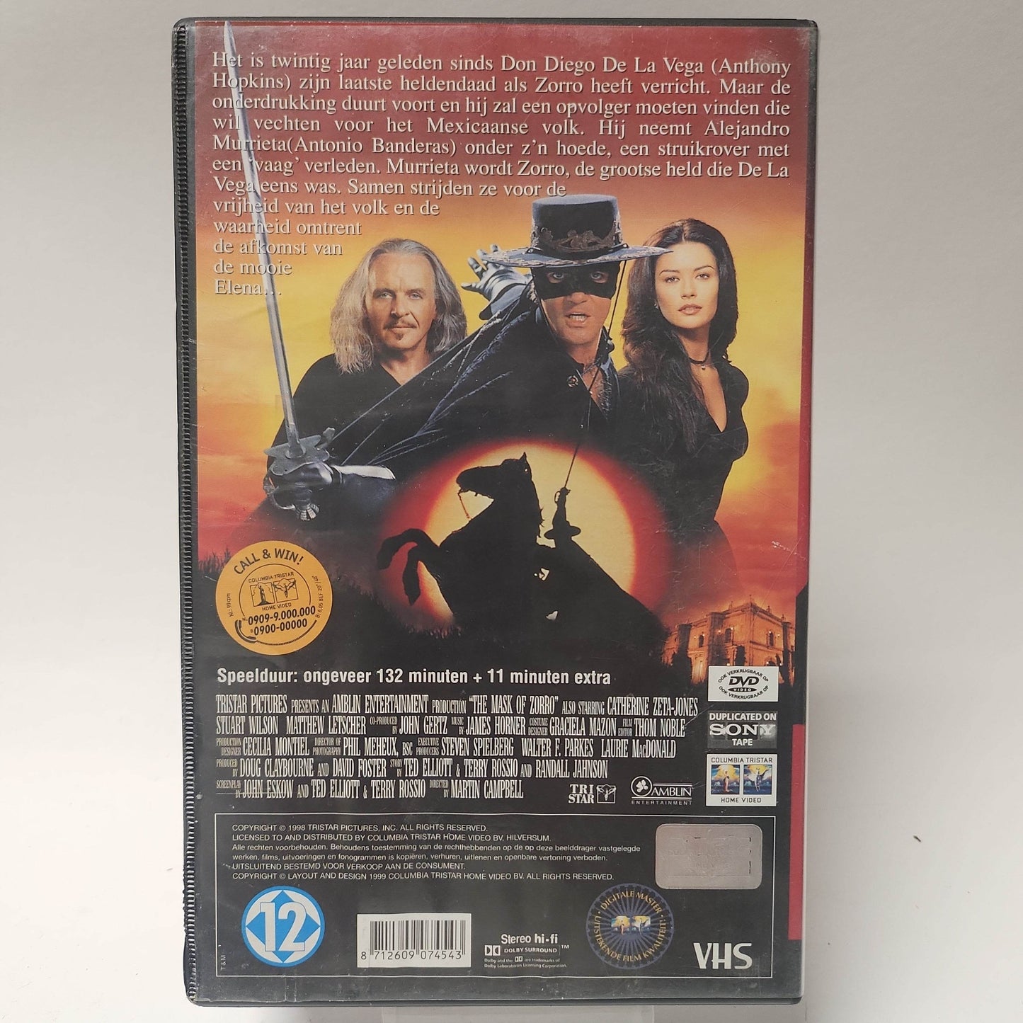Mask of Zorro VHS - Feniks Gameshop