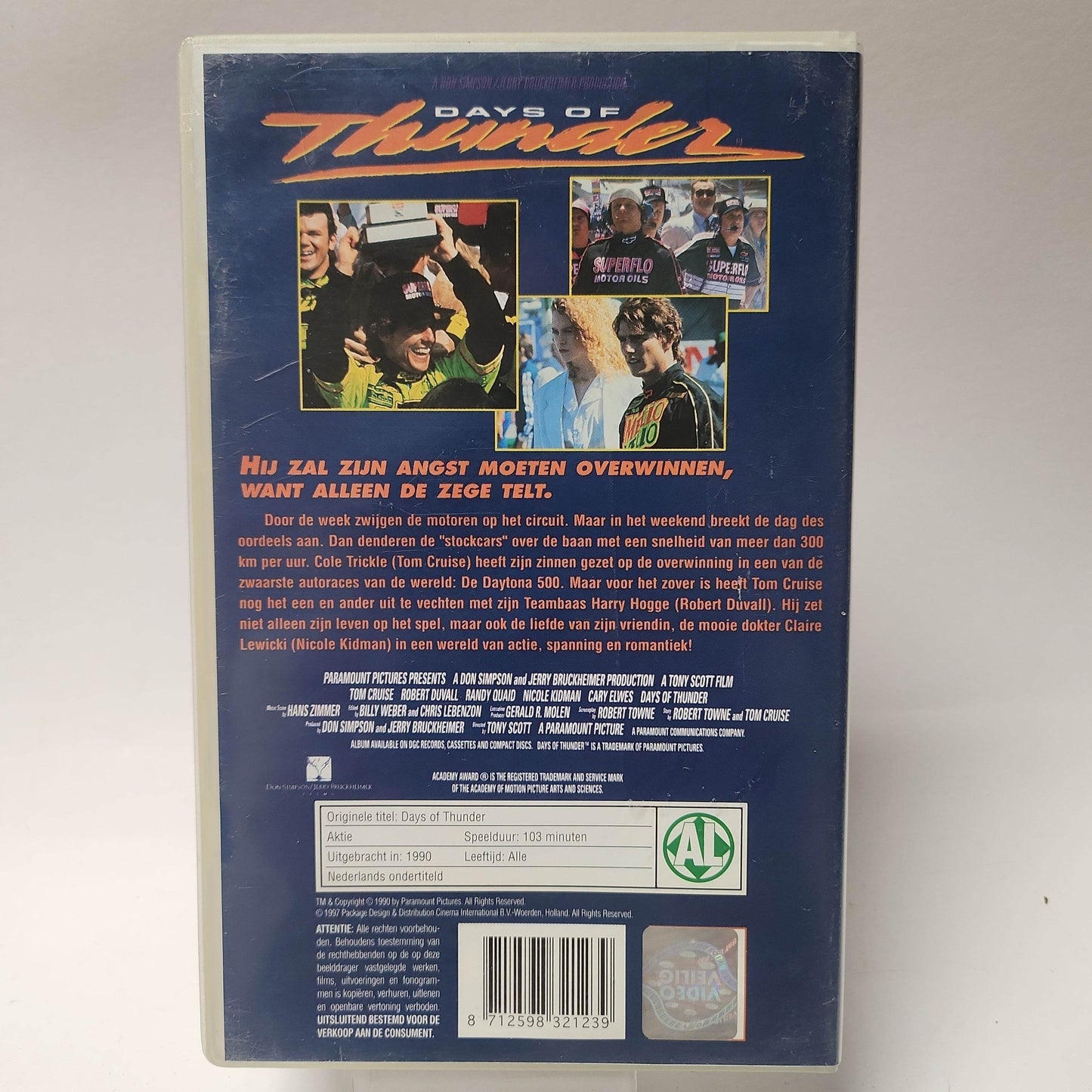 Days of Thunder VHS - Feniks Gameshop