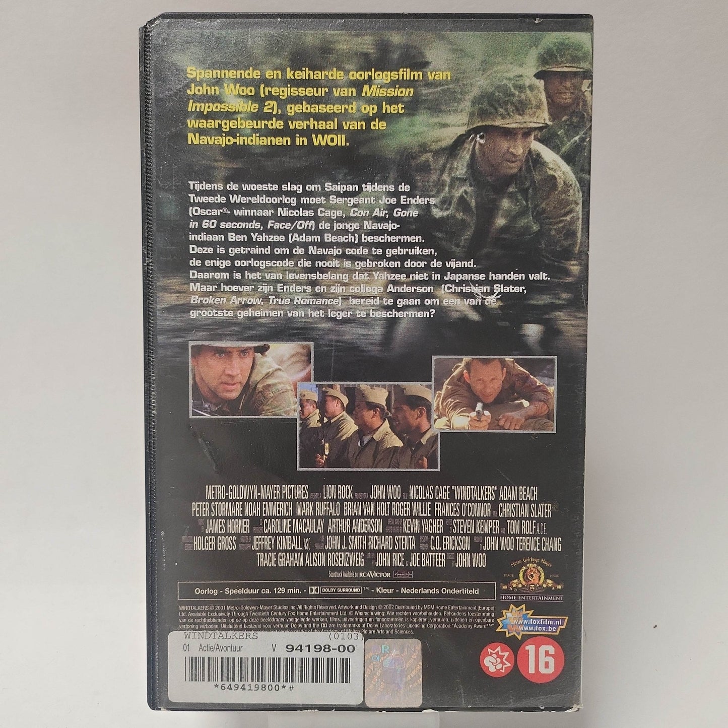 Windtalkers VHS - Feniks Gameshop