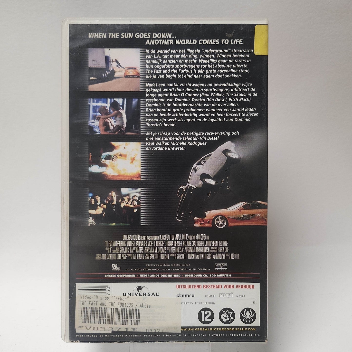 Fast and the Furious VHS - Feniks Gameshop
