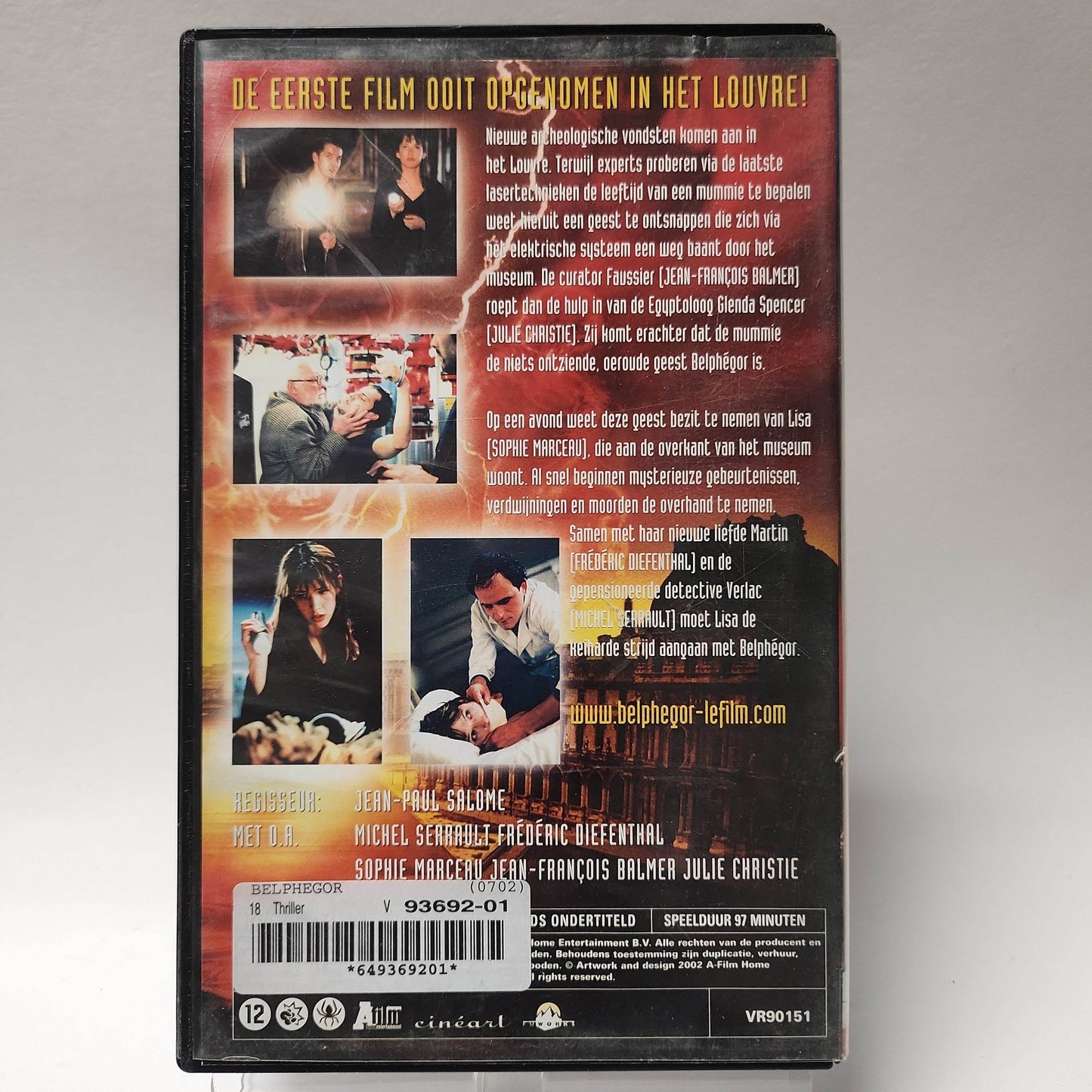 Belphegor la Fantome du Louvre VHS - Feniks Gameshop