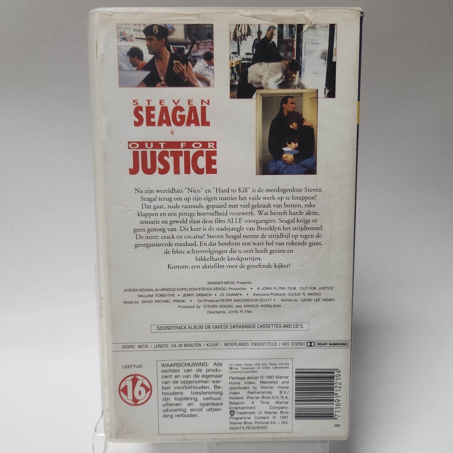 Out for Justice VHS - Feniks Gameshop