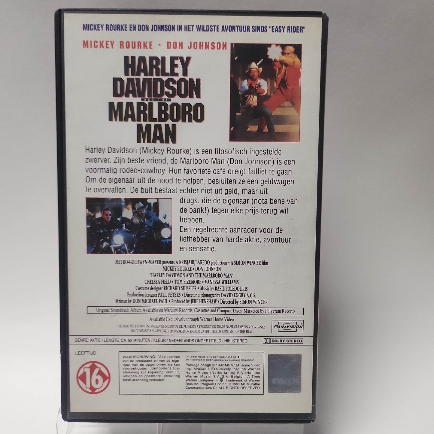 Harley Davidson and the Marlboro Man VHS - Feniks Gameshop