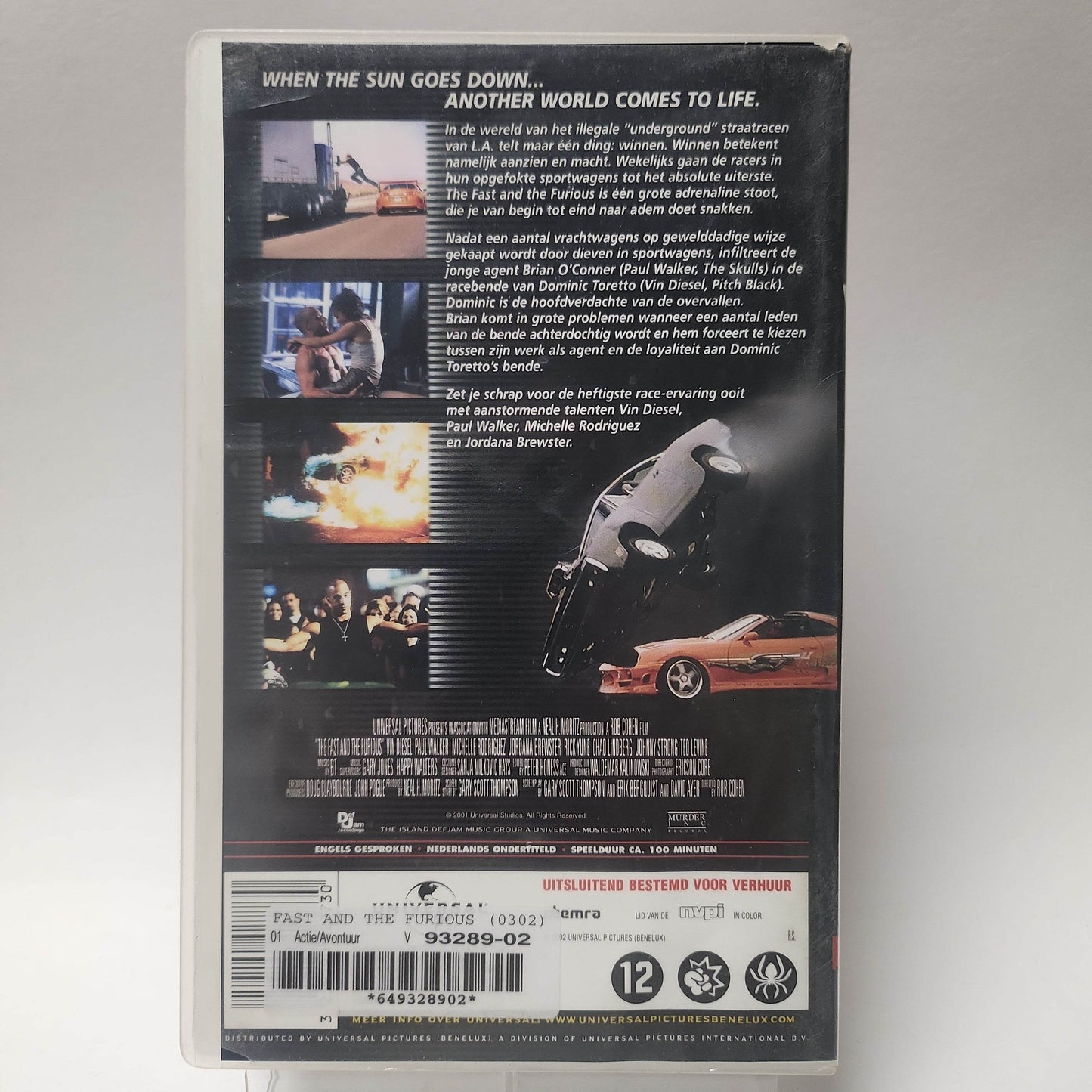 Fast and the Furious VHS - Feniks Gameshop