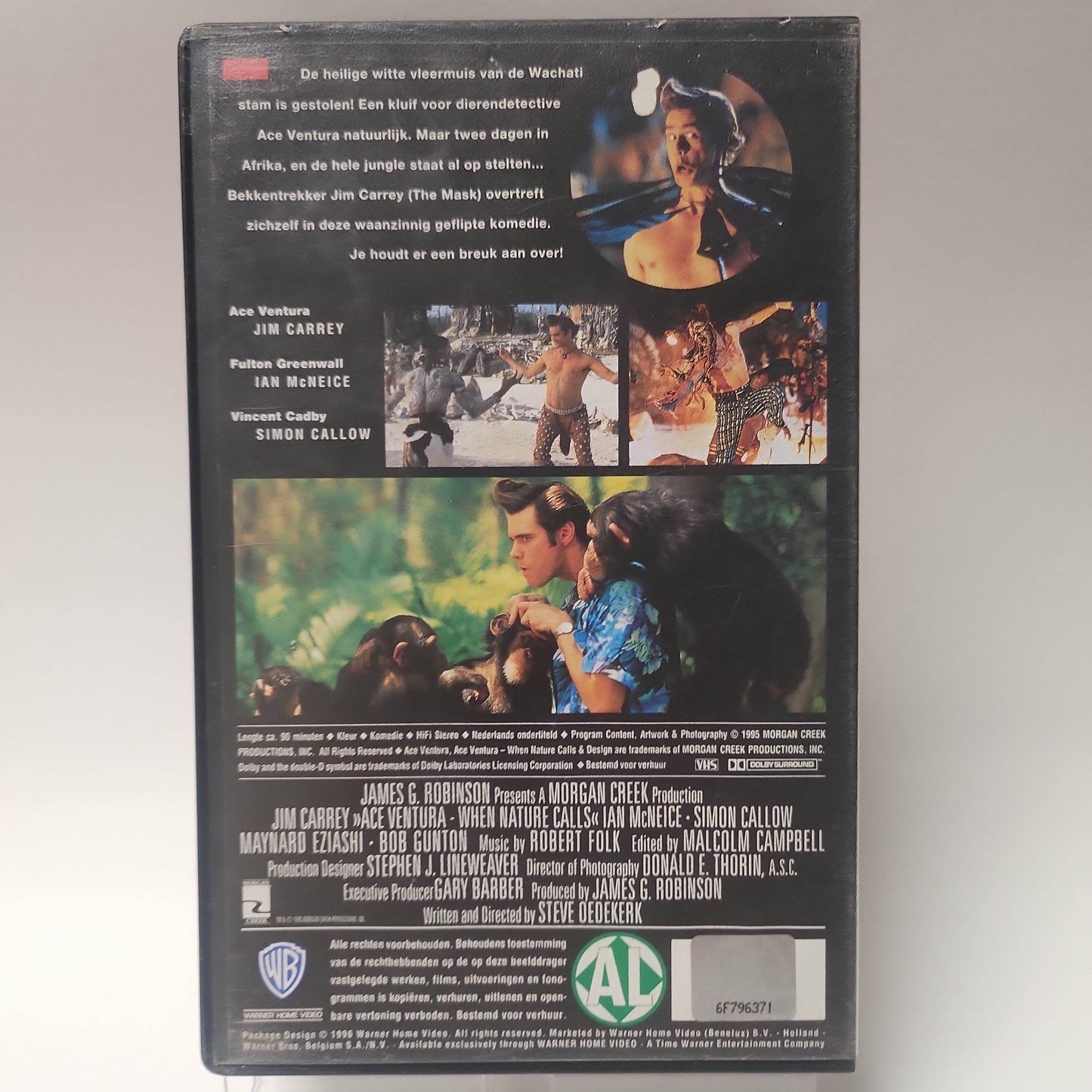Ace Ventura When Nature Calls VHS - Feniks Gameshop