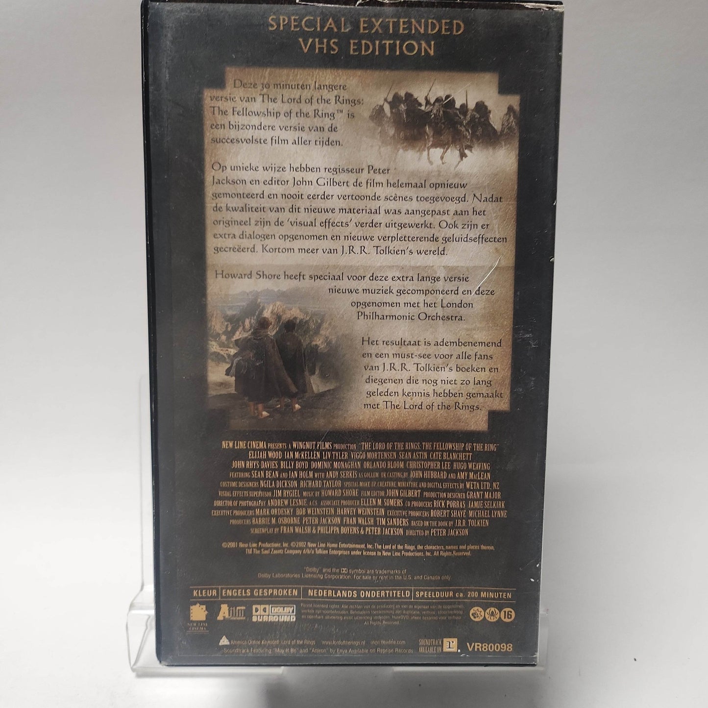 Lord of the Rings the Fellowship of the Ring VHS - Feniks Gameshop