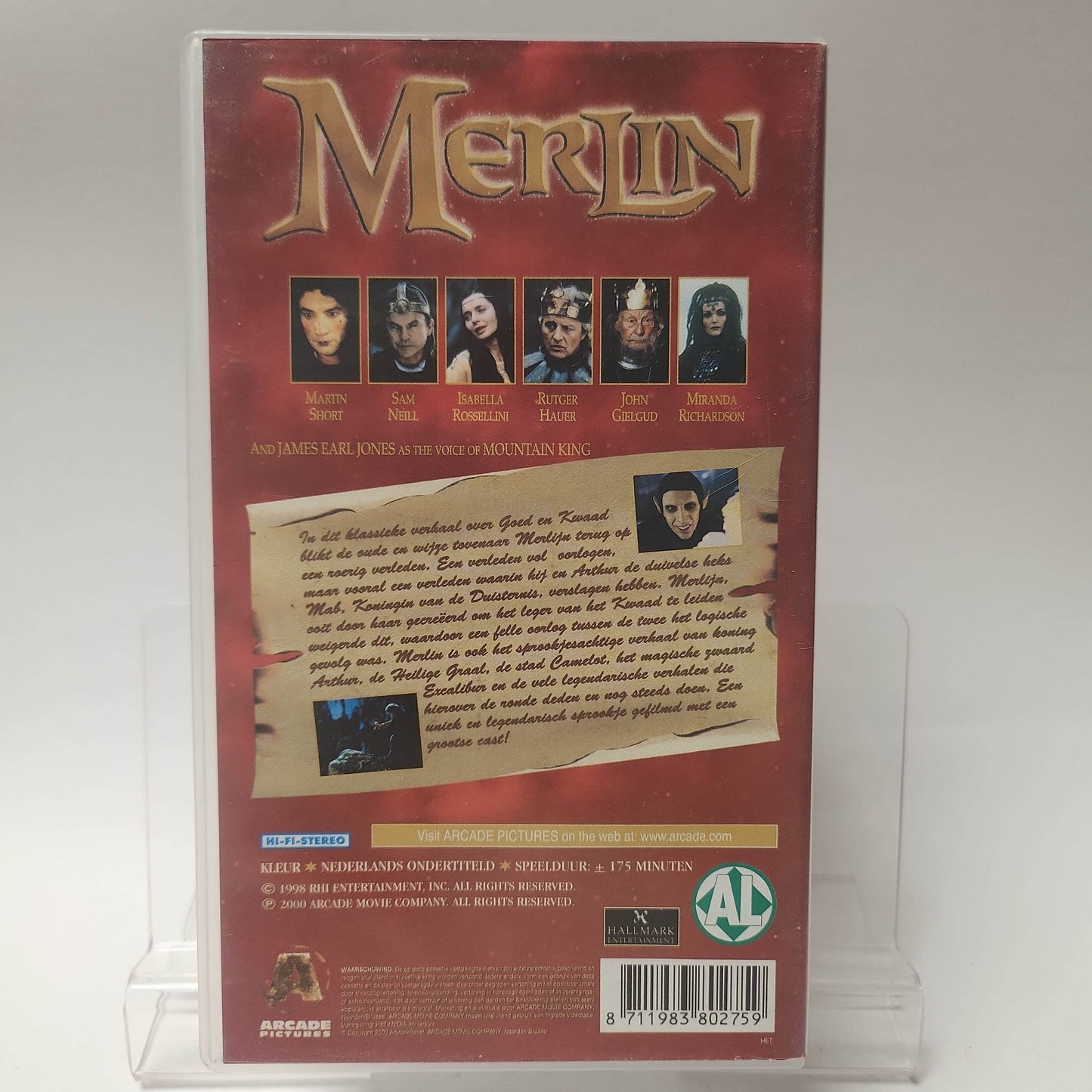 Merlin Deel 1 & Deel 2 VHS - Feniks Gameshop