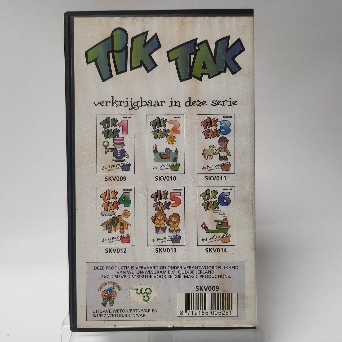 Tik Tak 1 de Treinreis VHS - Feniks Gameshop