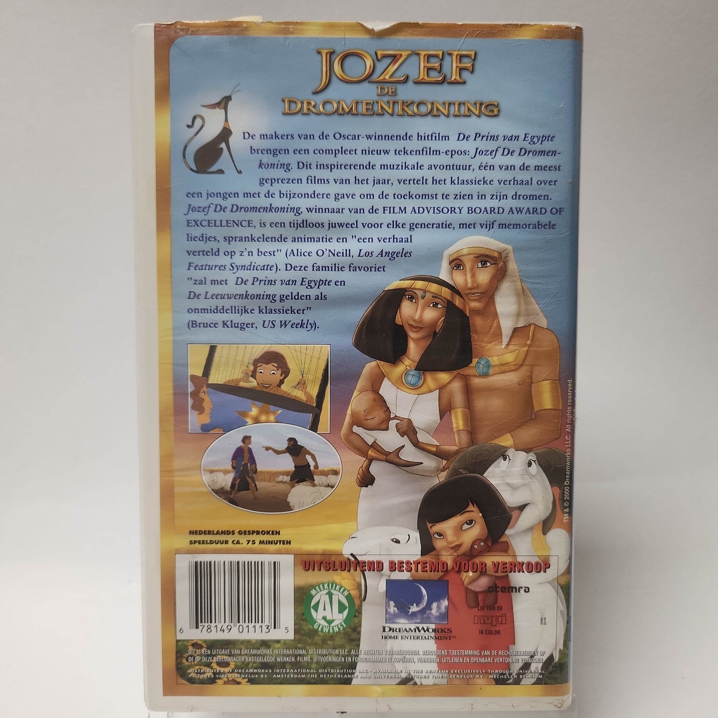 Jozef de Dromenkoning VHS - Feniks Gameshop