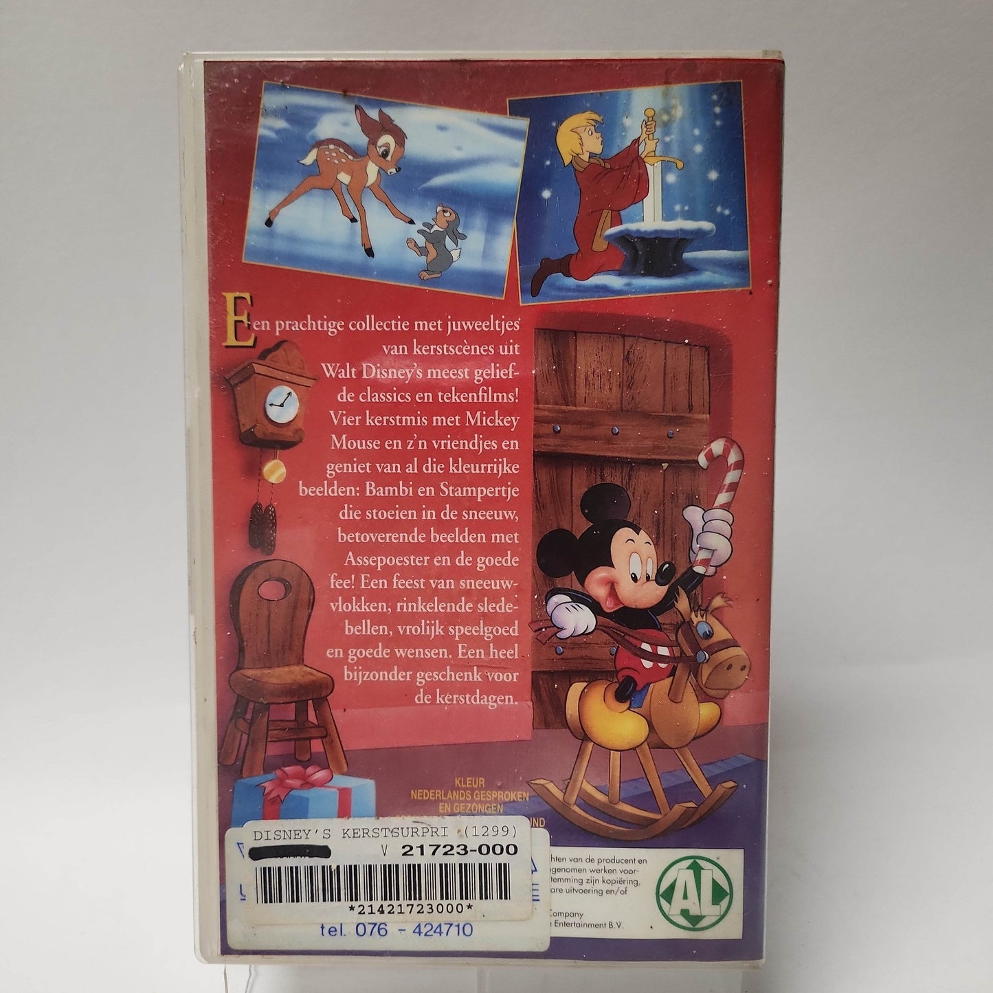 Disney's Kerst Surprise VHS - Feniks Gameshop
