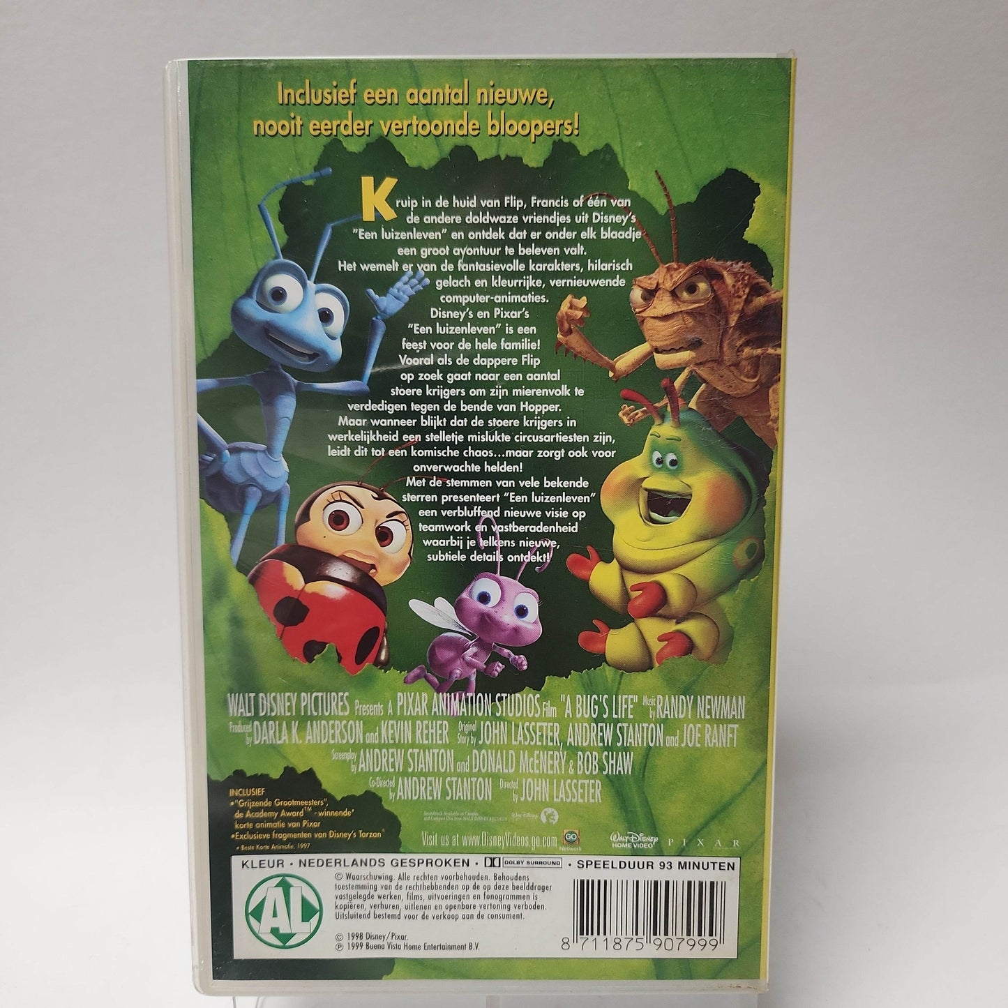 Disney Pixar een Liuzenleven VHS - Feniks Gameshop