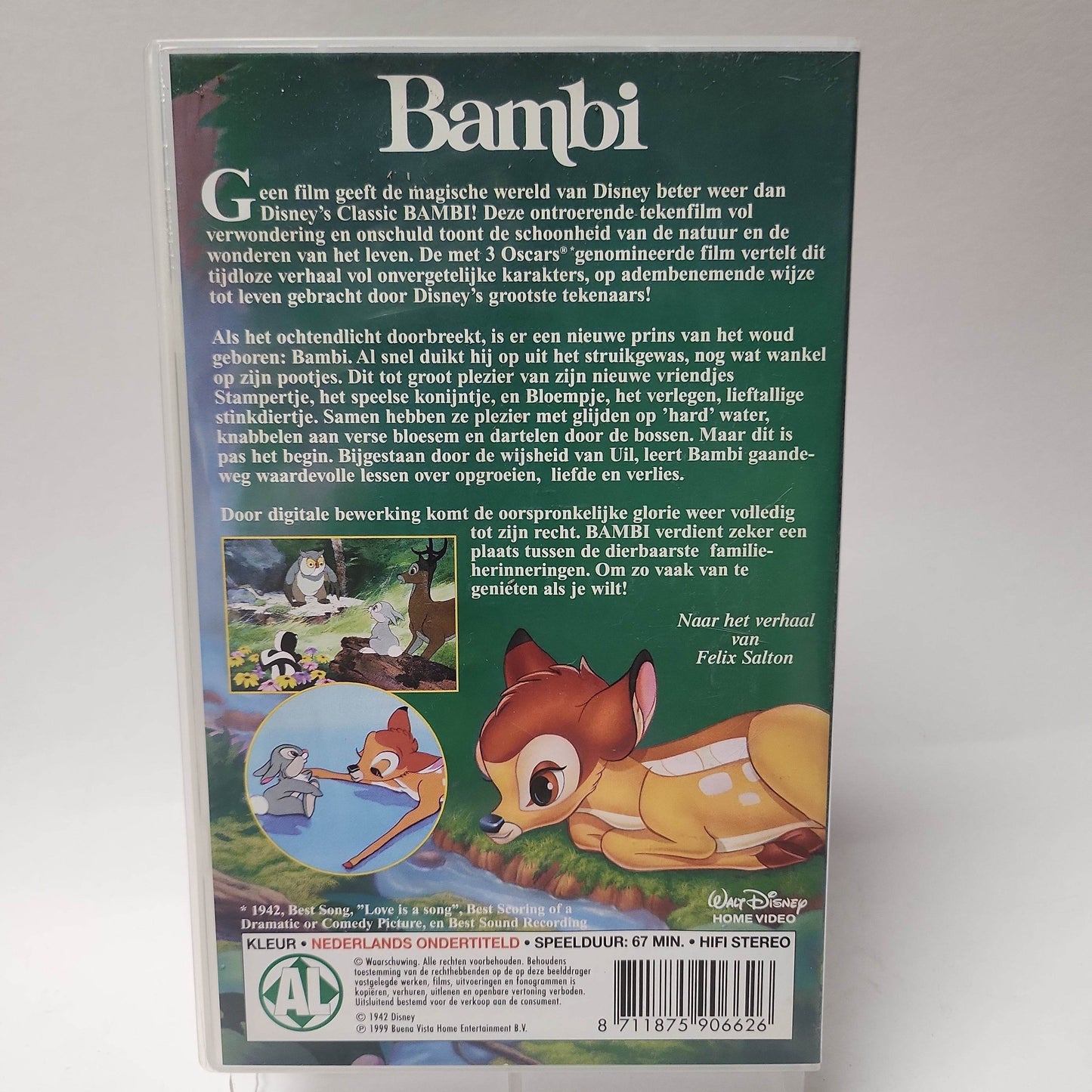 Disney Bambi VHS - Feniks Gameshop