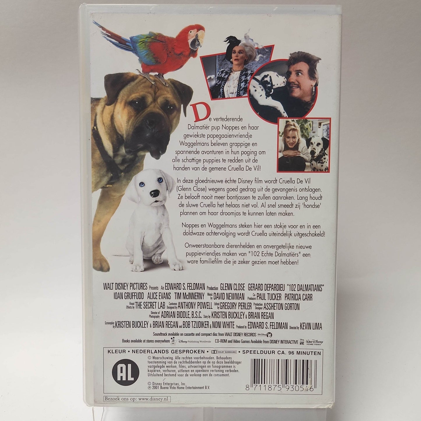 Disney 102 Echte Dalmatiers VHS - Feniks Gameshop