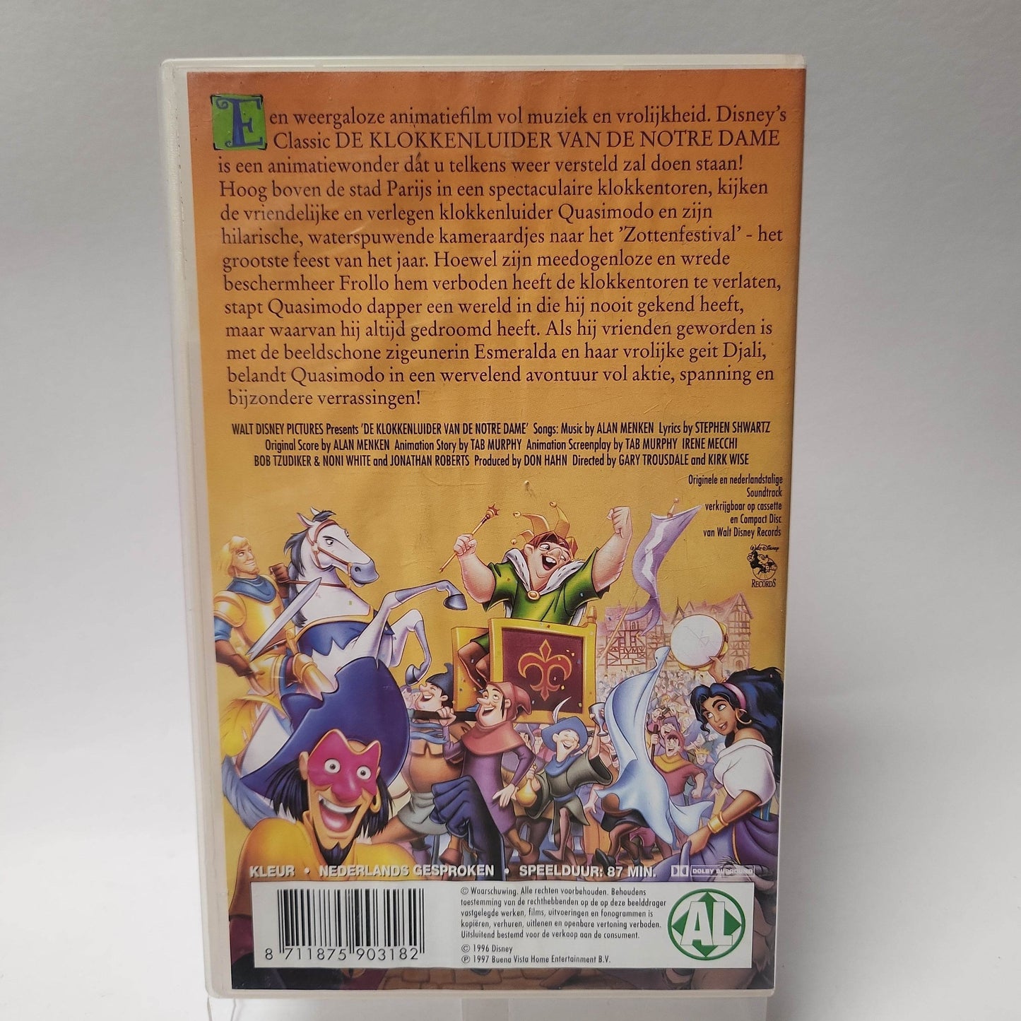 Disney Klokkenluider van de Notre Dame VHS - Feniks Gameshop