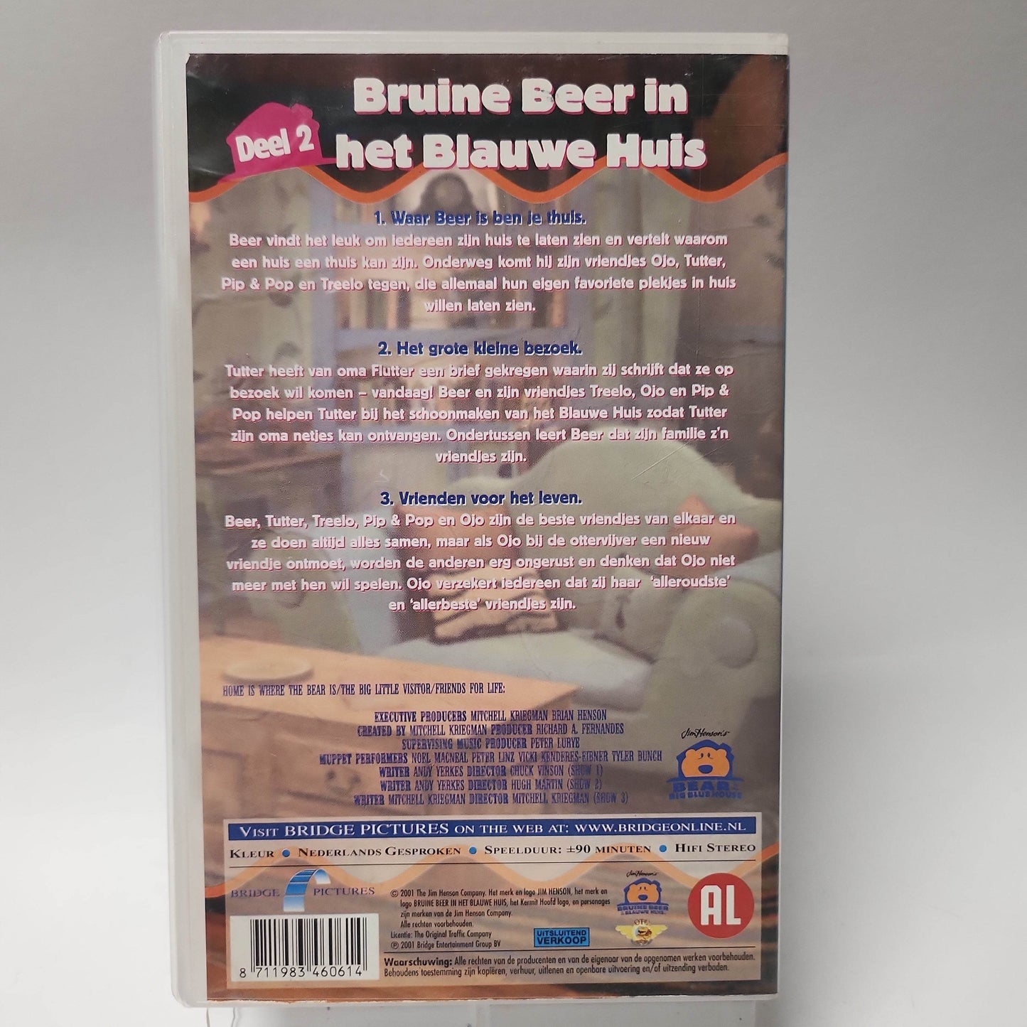 Bruine Beer in het Blauwe Huis deel 2 VHS - Feniks Gameshop