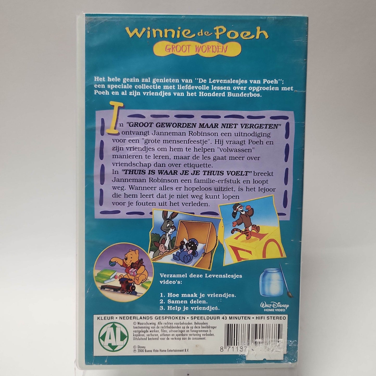 Disney Winnie de Poeh Groot Worden VHS - Feniks Gameshop