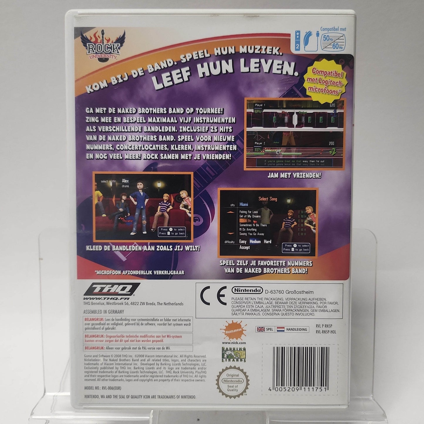 Naked Brothers Band the Video Game Wii - Feniks Gameshop