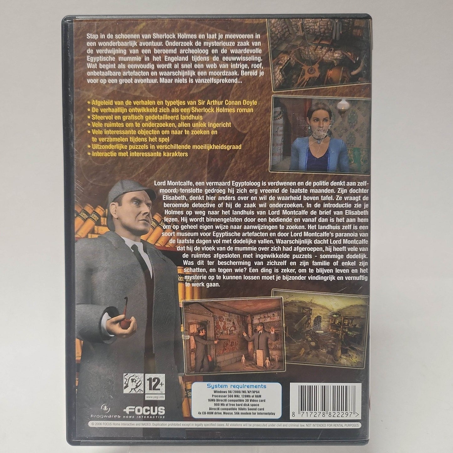 Mysterie van de Mummie (No Book) PC - Feniks Gameshop