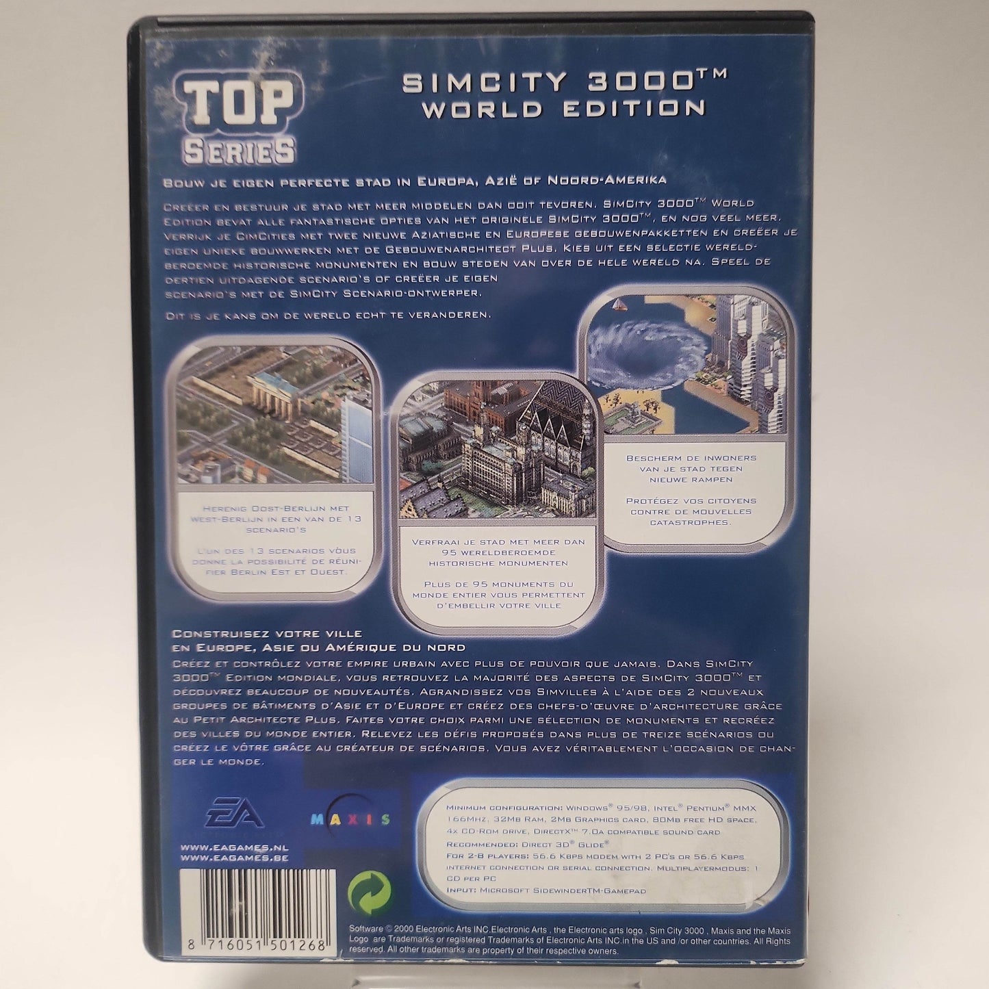 Sim City 3000 World Edition (No Book) PC - Feniks Gameshop