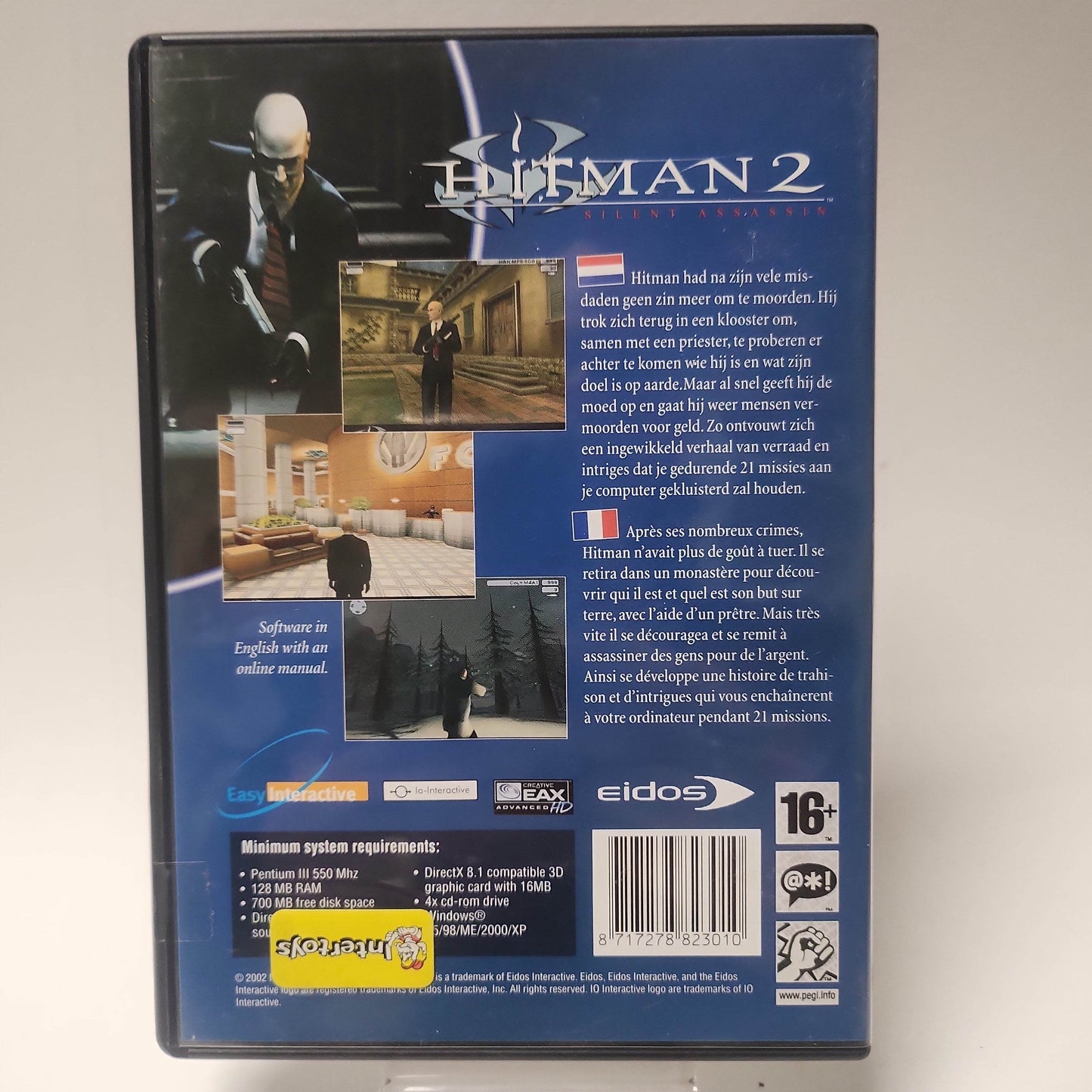Hitman 2 Silent Assasin (No Book) PC - Feniks Gameshop