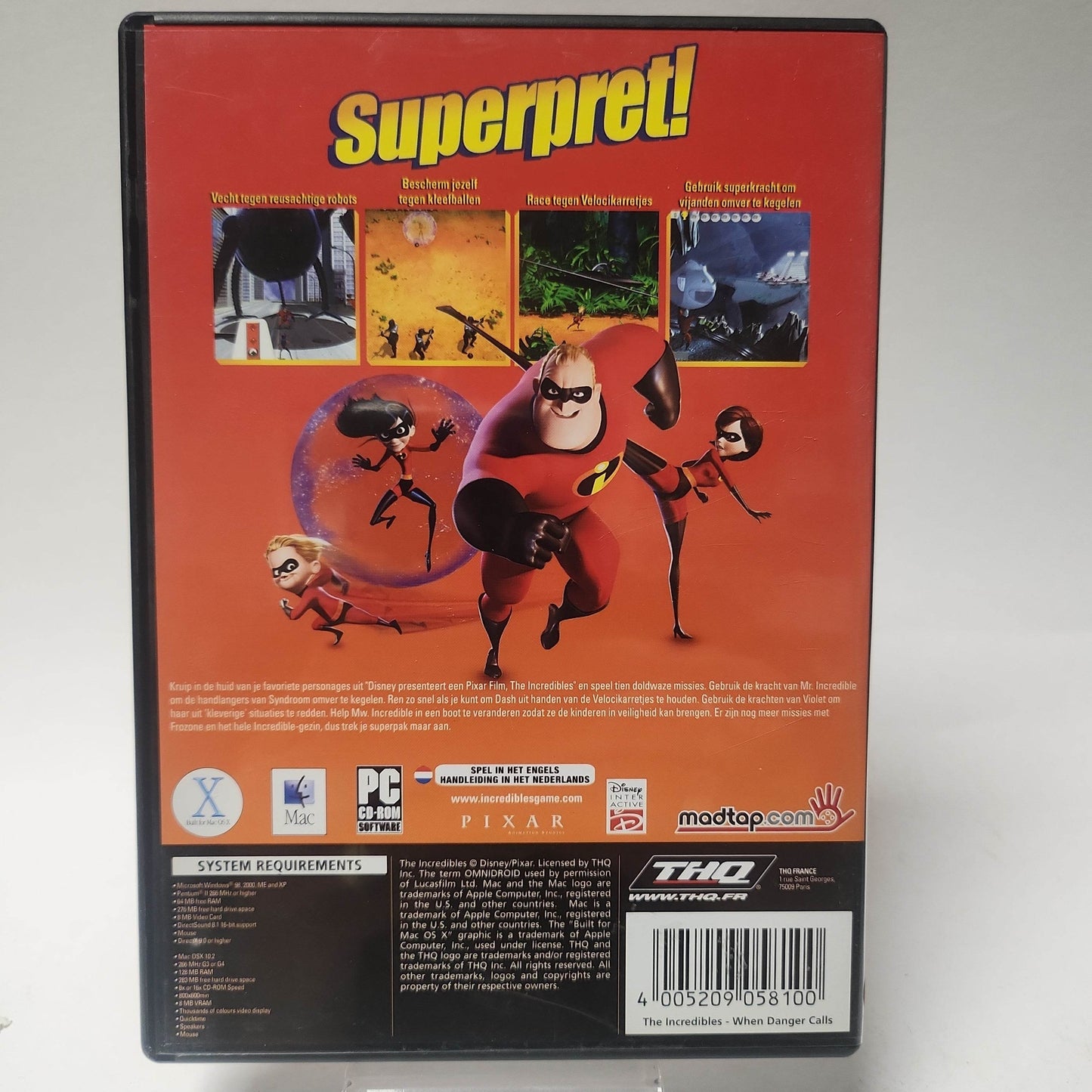 Incredibles als het Gevaar Roept (No Book) PC - Feniks Gameshop