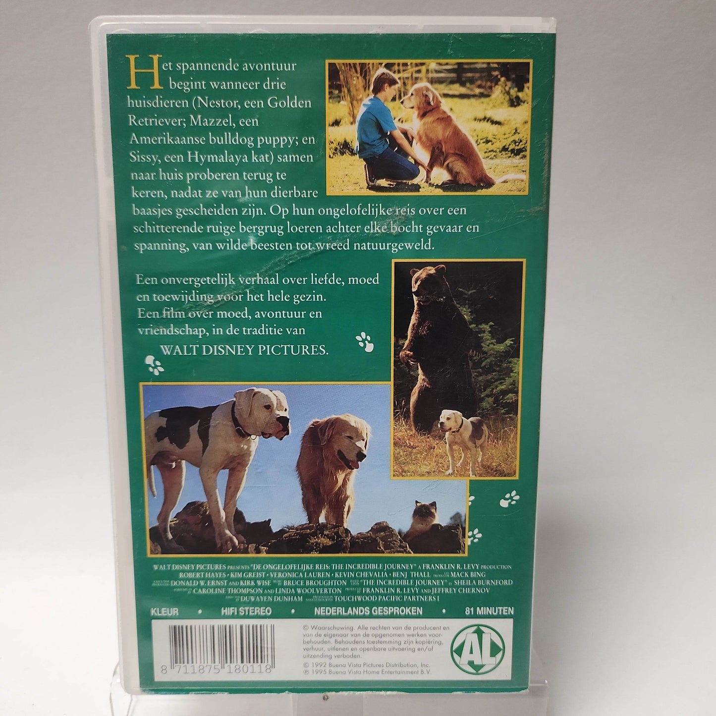 Disney Ongelofelijke Reis VHS - Feniks Gameshop