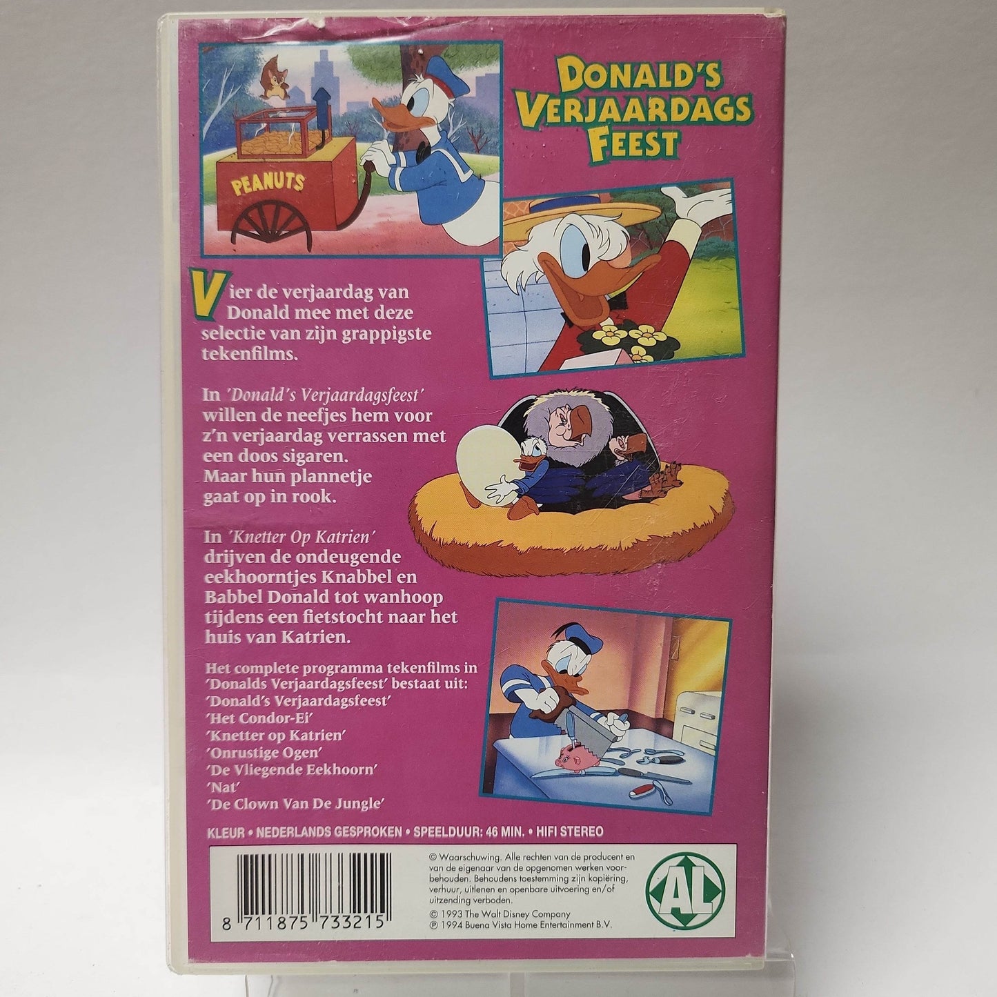 Disney Donald's Verjaardag Feest VHS - Feniks Gameshop