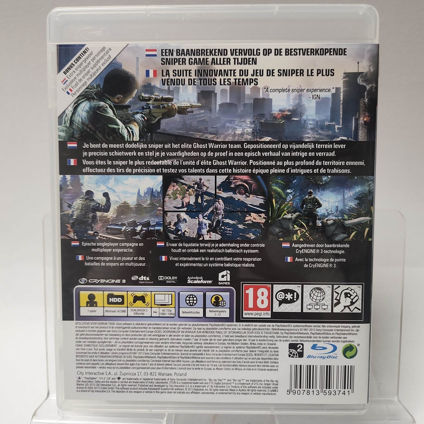 Sniper Ghost Warrior 2 Limited Edition Playstation 3 - Feniks Gameshop