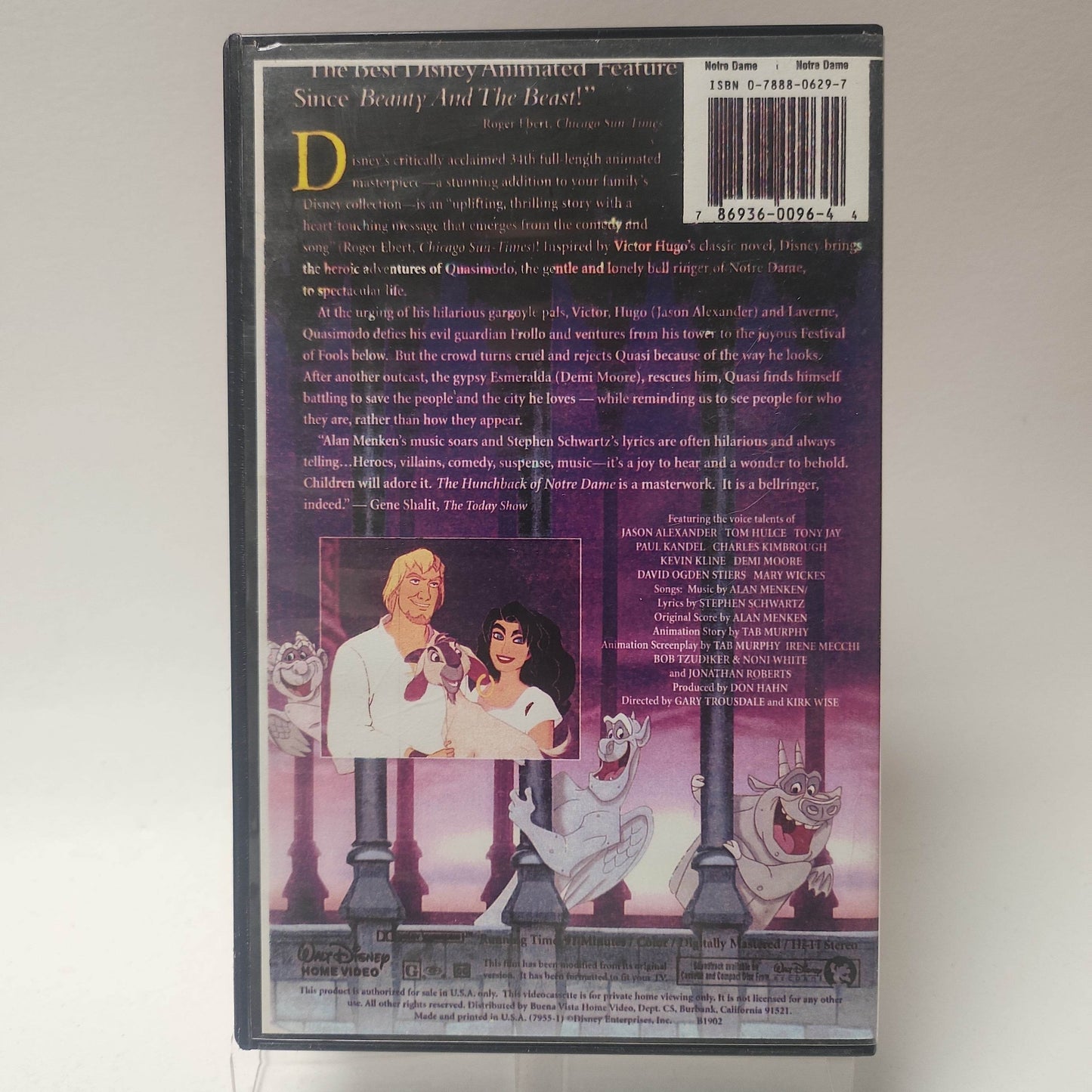 Disney Hunchback of Notre Dame VHS - Feniks Gameshop