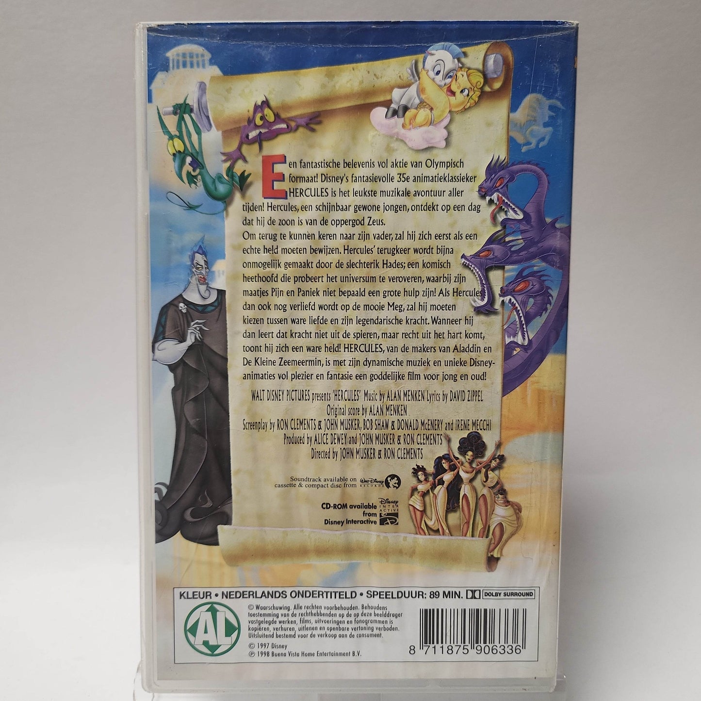 Disney Hercules VHS - Feniks Gameshop
