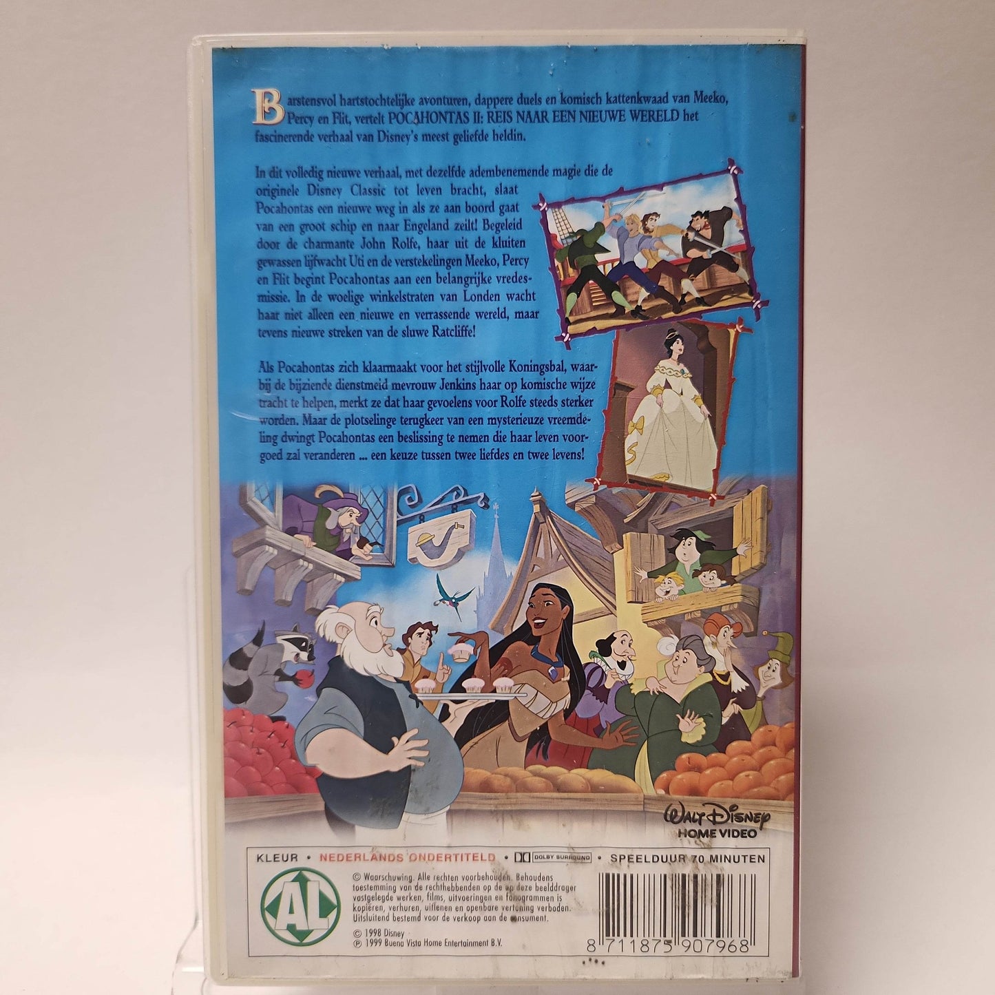Disney Pocahontas II Journey to a New World VHS - Feniks Gameshop