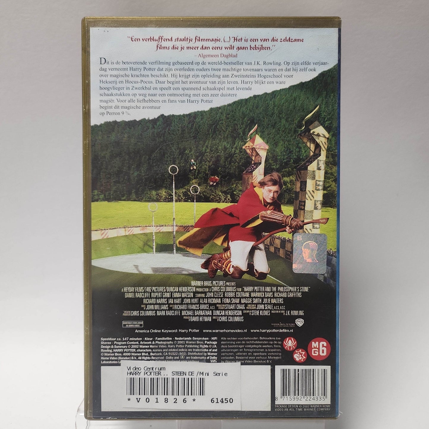 Harry Potter en de Steen der Wijzen VHS - Feniks Gameshop