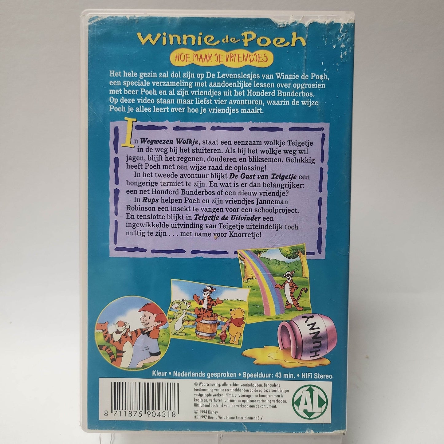 Disney Winnie de Poeh Hoe Maak je Vriendjes VHS - Feniks Gameshop