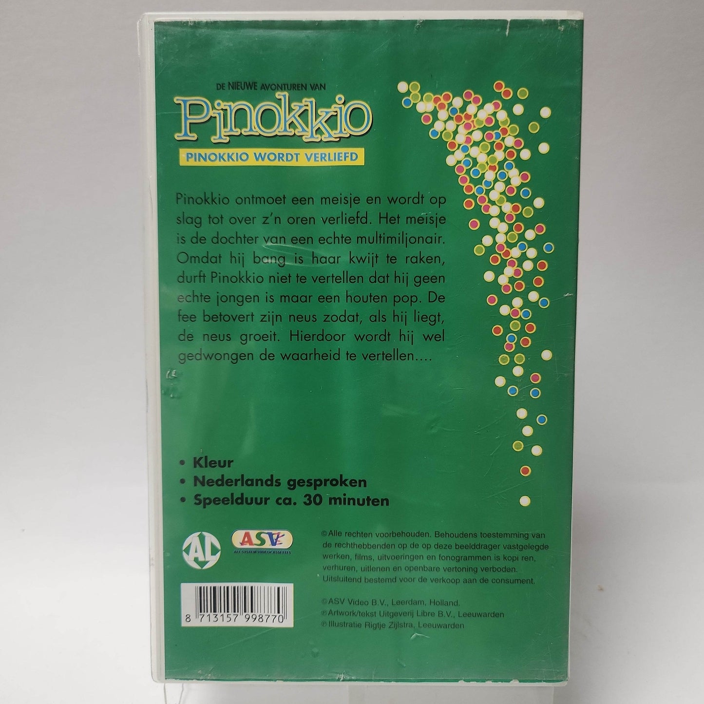 Pinokkio wordt Verliefd VHS - Feniks Gameshop