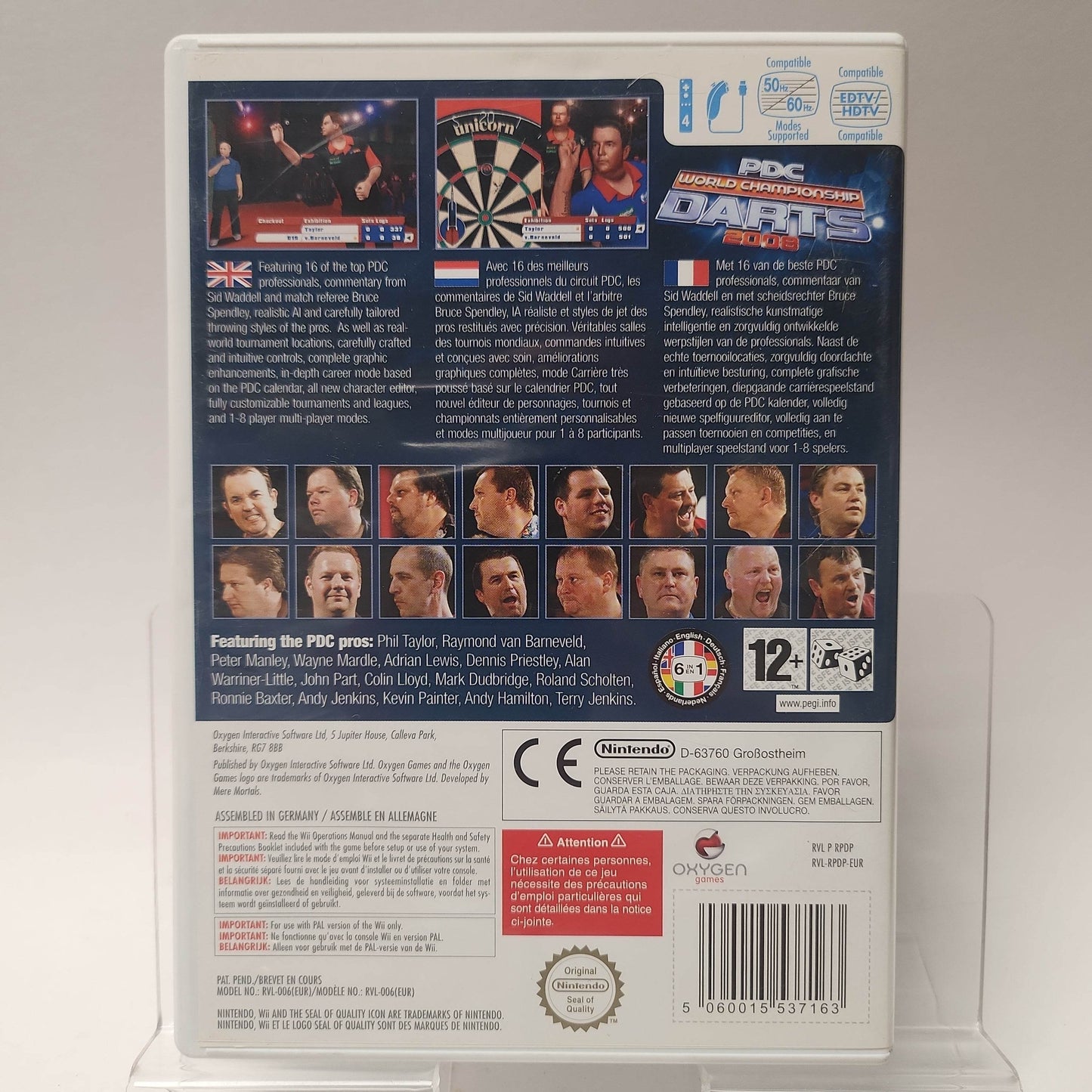 PDC World Championship Darts 2008 Nintendo Wii - Feniks Gameshop