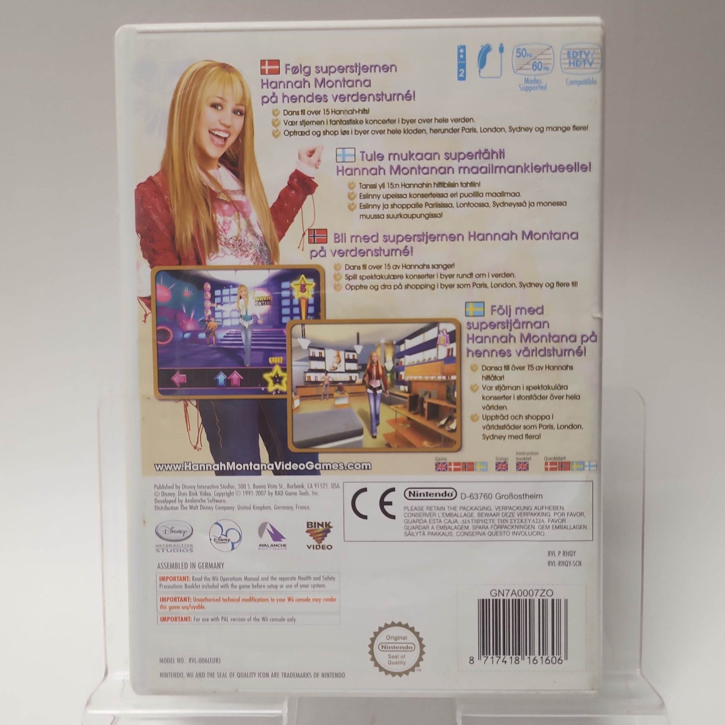 Hannah Montana Spotlight World Tour Wii - Feniks Gameshop