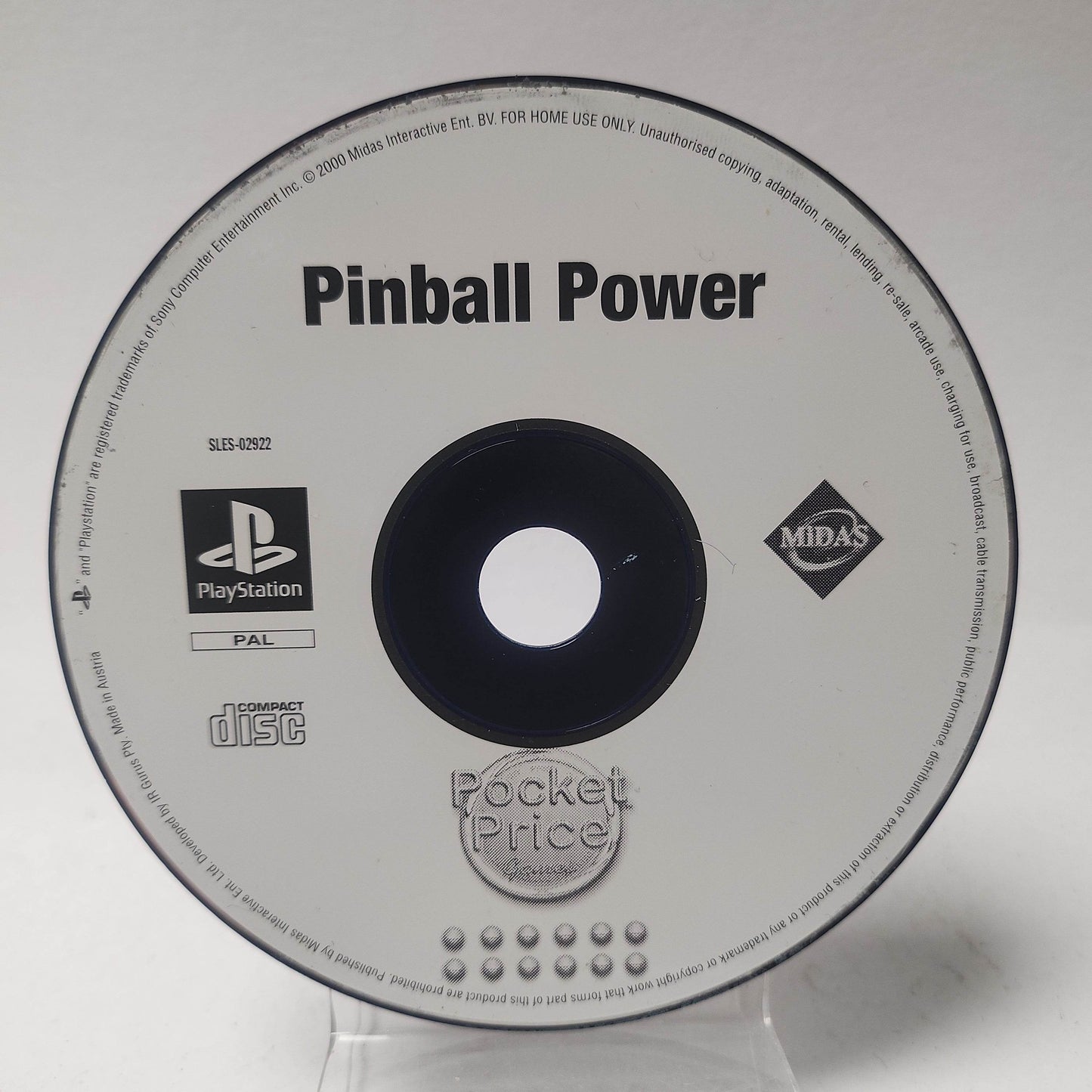 Pinball Power (Disc Only) PlayStation 1 - Feniks Gameshop