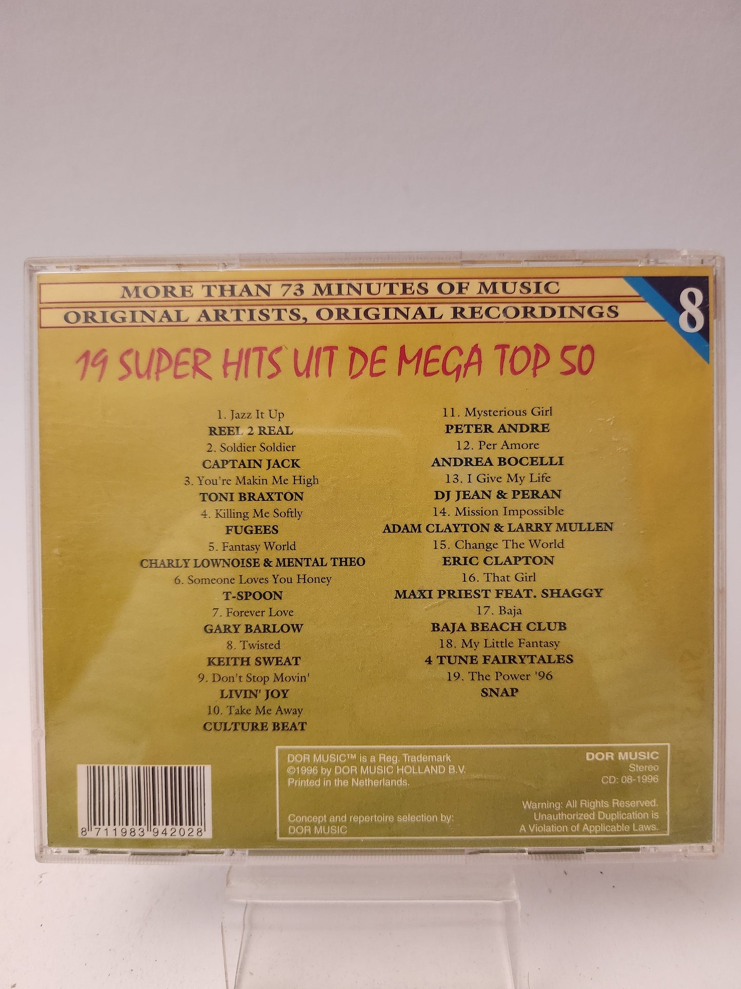 19 Super Hits uit de Mega Top 50 CD - Cd