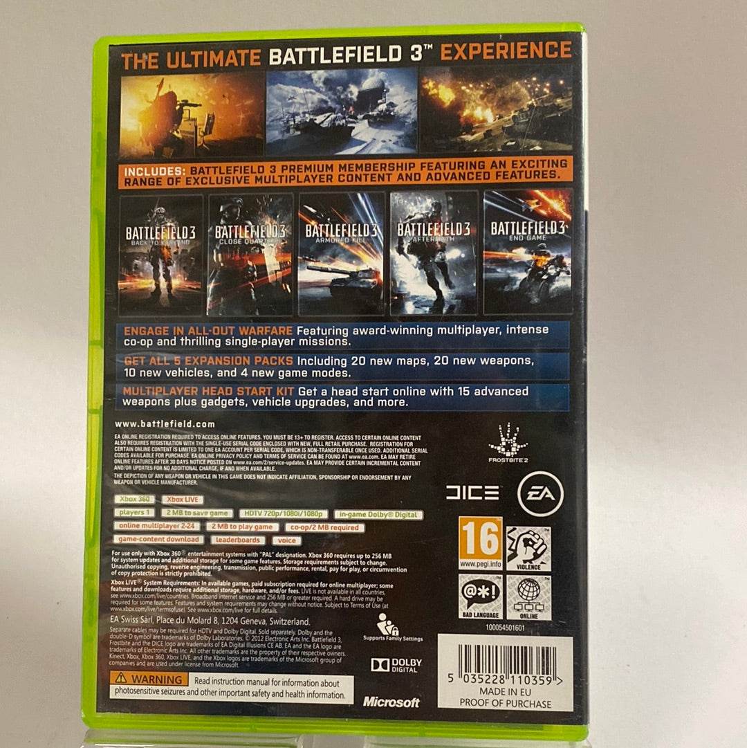 Battlefield 3 Premium Edition Xbox 360 - Feniks Gameshop