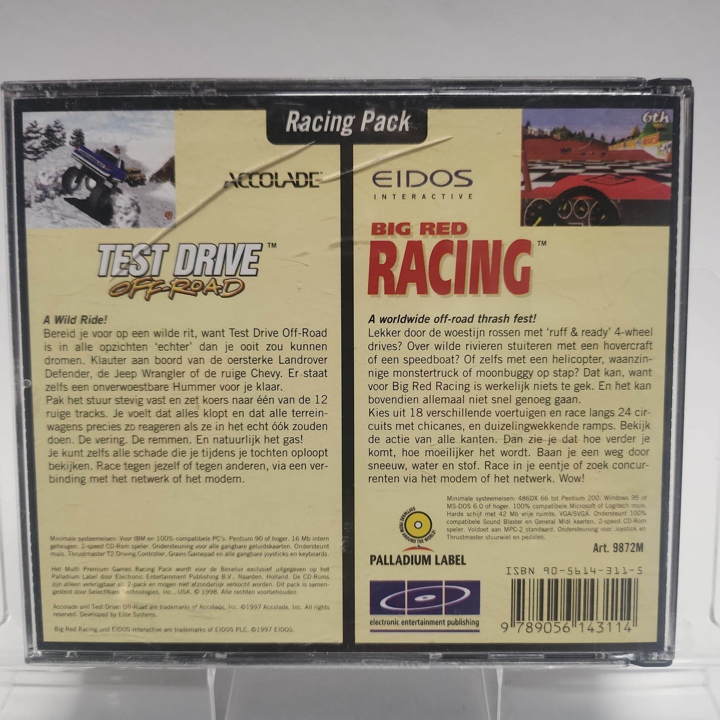 2 in 1 (Test Drive Offroad & Big Red Racing) PC - Feniks Gameshop