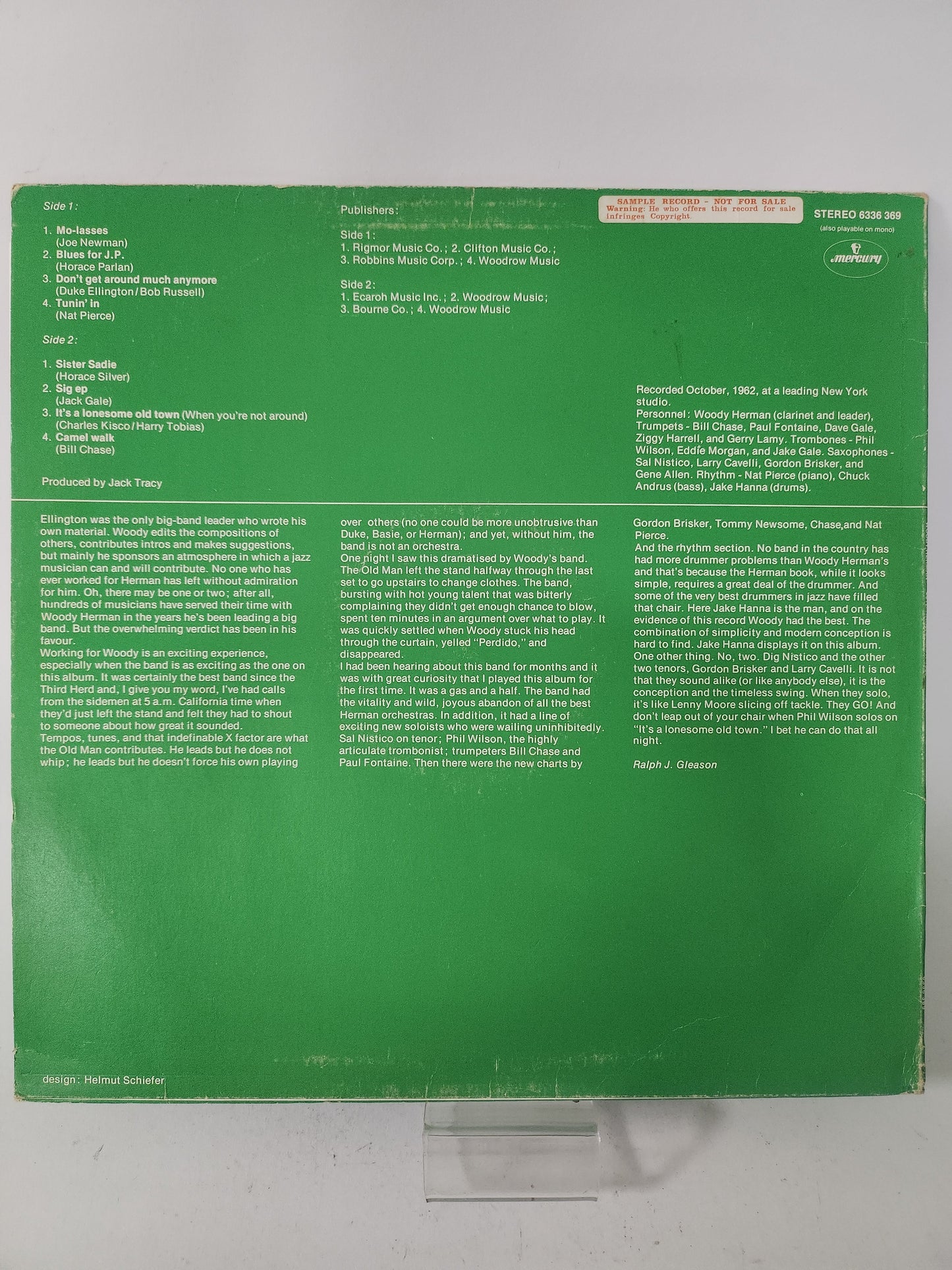 25th Anniversary 1963: Woody Herman LP Vinyl - Lp Vinyl