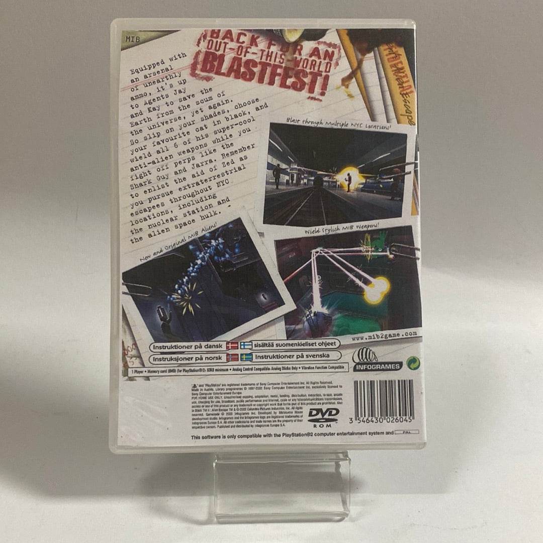 Men In Black II Alien Escape Playstation 2 (Copy Cover) - Feniks Gameshop