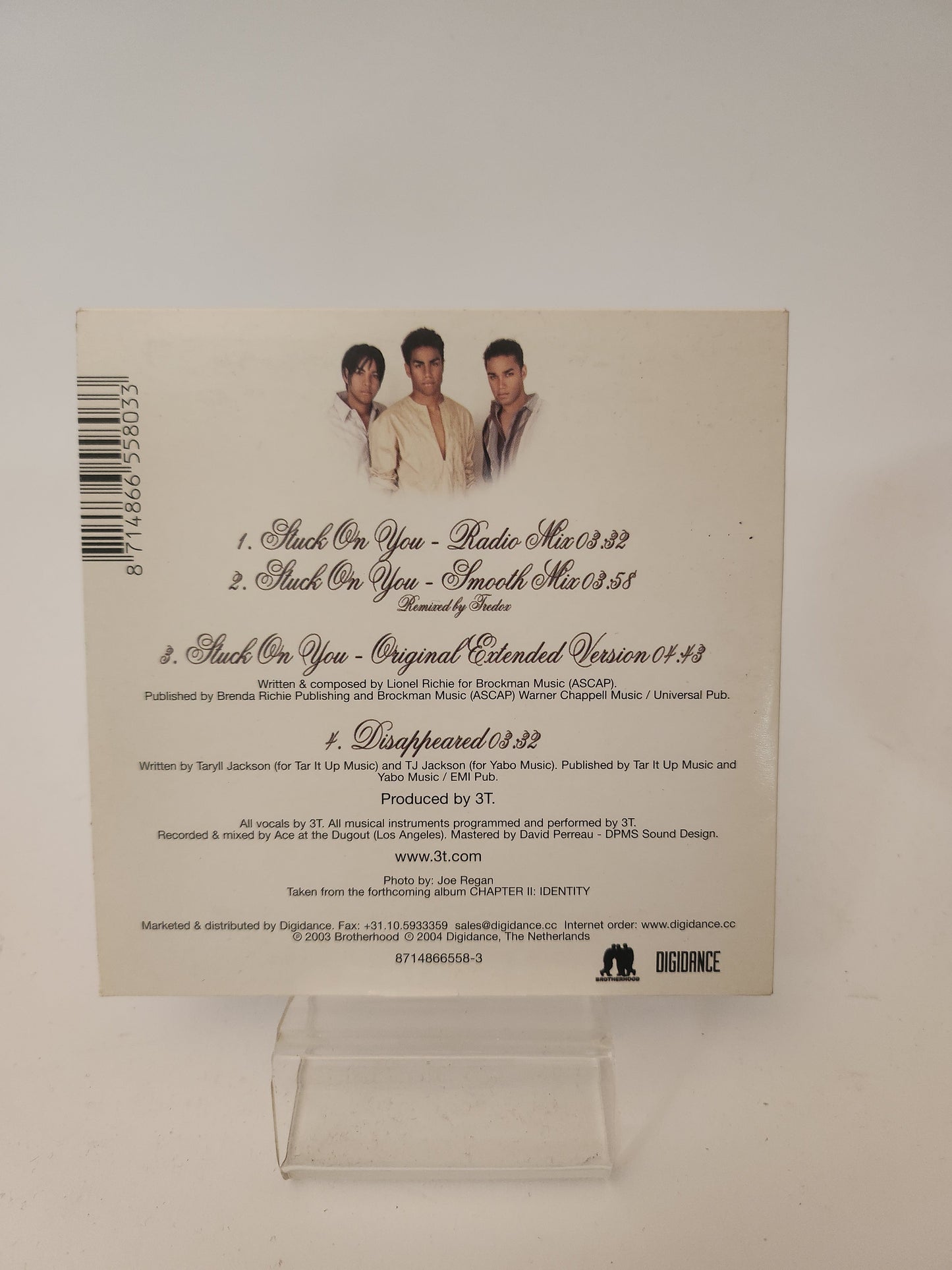 3T: Stuck on You CD Single - CD Single