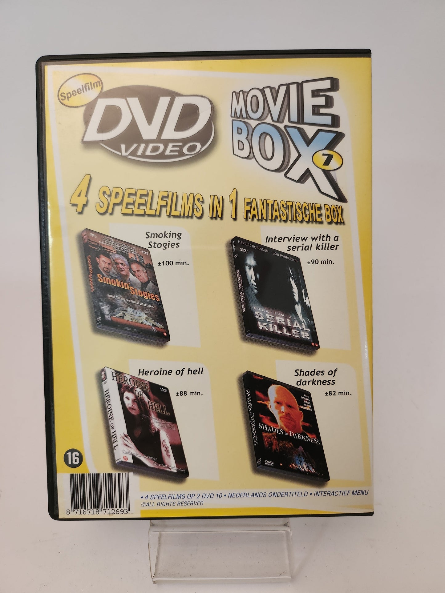 4 in 1 Films Dvd Box - Dvd Volwassenen
