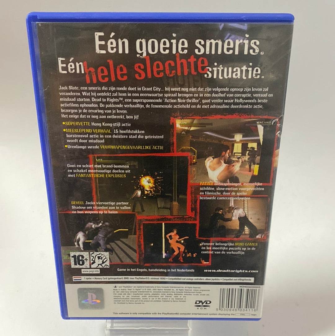 Dead to Rights Playstation 2 - Feniks Gameshop