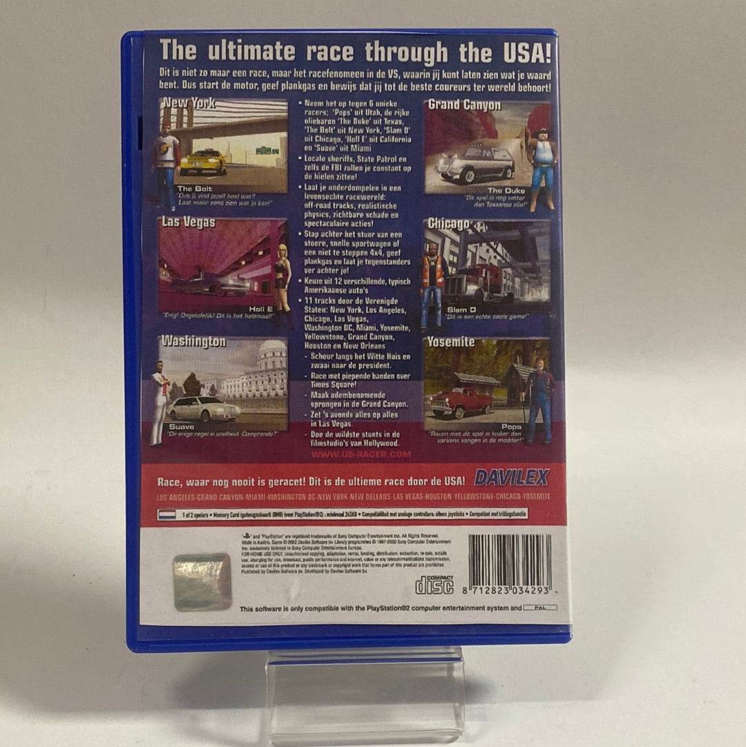 A2 Racer Goes USA Playstation 2 (Copy Cover) - Feniks Gameshop