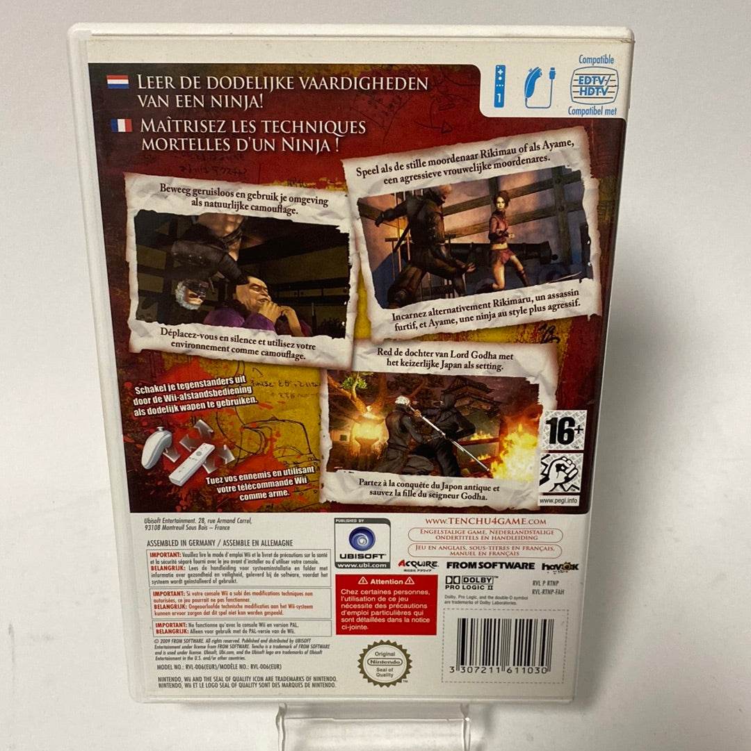 Tenchu Shadow Assassins Nintendo Wii - Feniks Gameshop