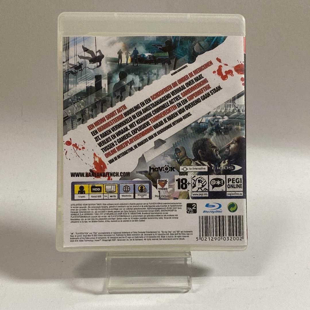 Kane & Lynch Dead Men Playstation 3 (Copy Cover) - Feniks Gameshop