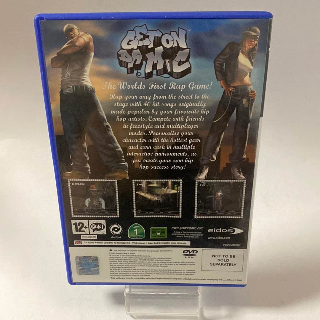 Get On The Mic Playstation 2 - Feniks Gameshop