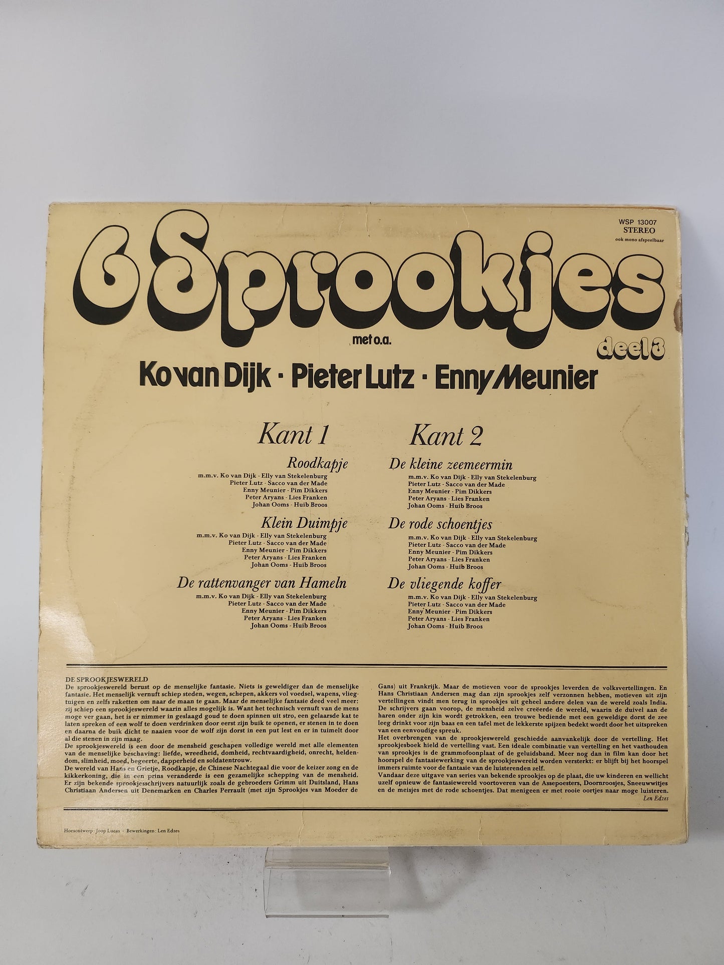 6 Sprookjes Deel 3 LP Vinyl - Lp Vinyl